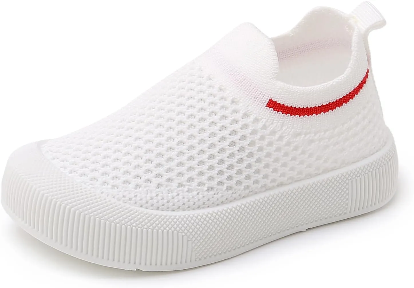 RVROVIC Toddler Boys Girls Sneakers Lightweight Slip on Shoes Kids Breathable Non-Slip Walking Shoes 1-3 Yrs