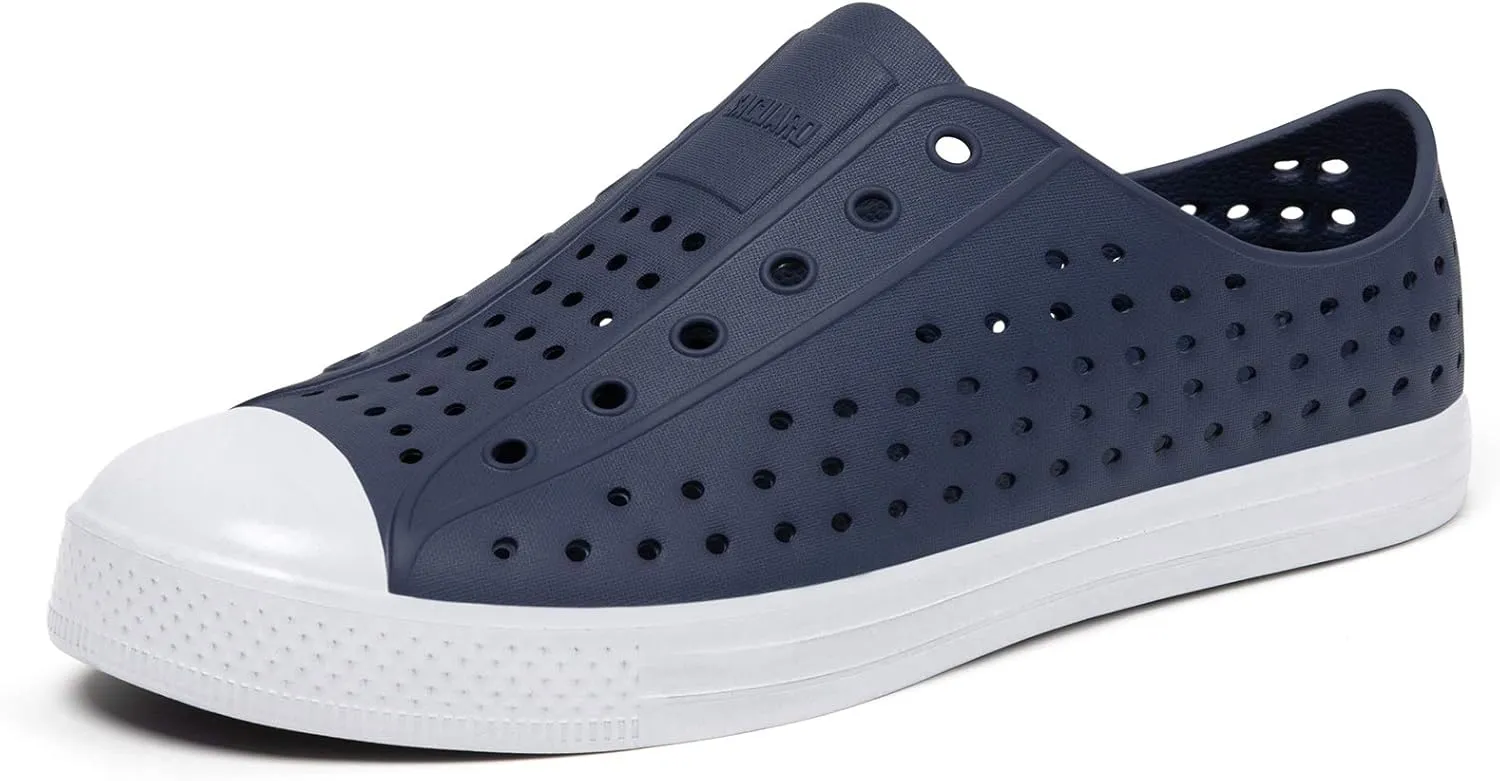 SAGUARO Mens Garden Shoes for Women Breathable Slip-On Gardening Clogs Quick Dry Non-Slip Water Shoe Outdoor Beach Sandals Aero XVII