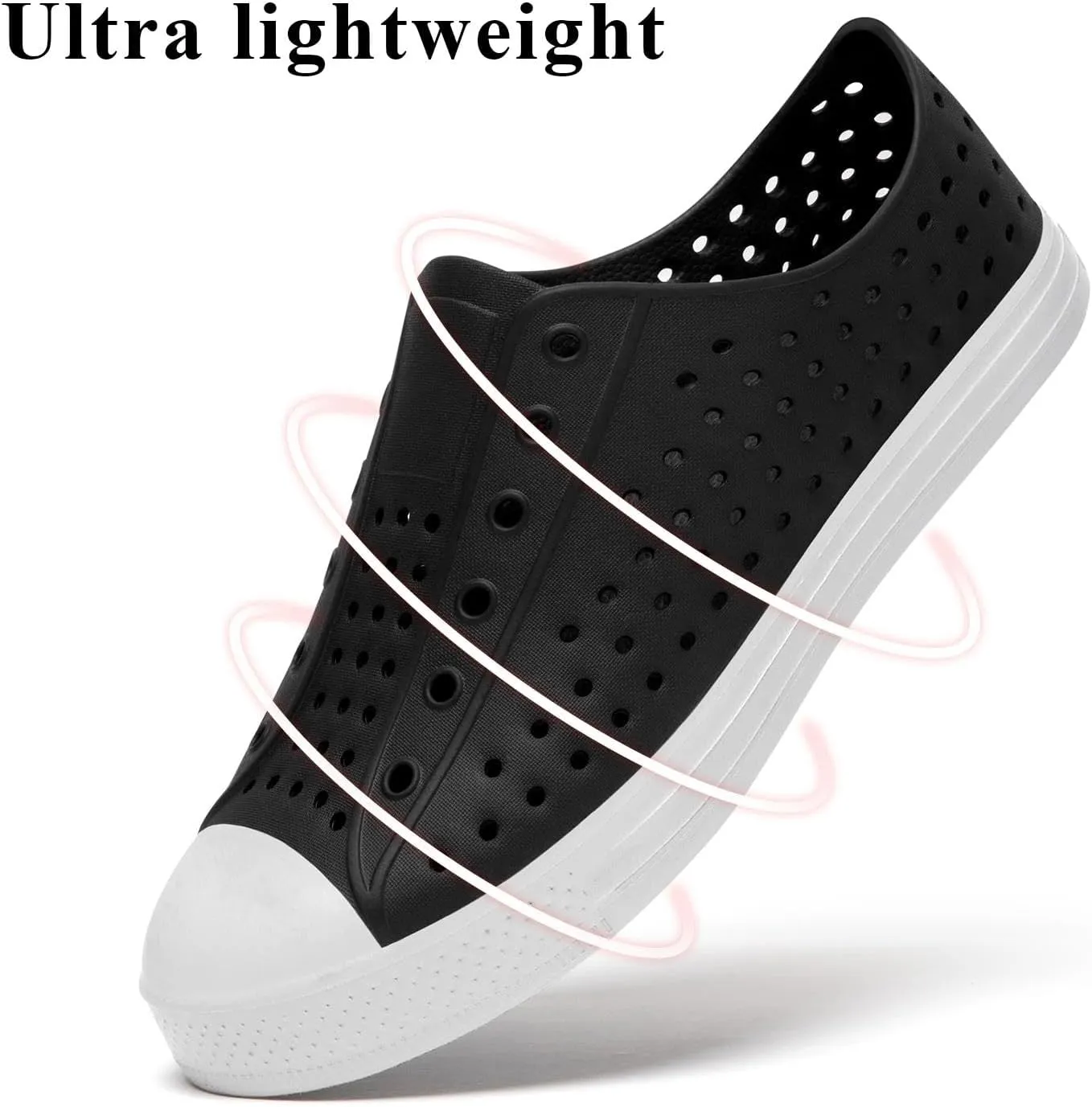 SAGUARO Mens Garden Shoes for Women Breathable Slip-On Gardening Clogs Quick Dry Non-Slip Water Shoe Outdoor Beach Sandals Aero XVII