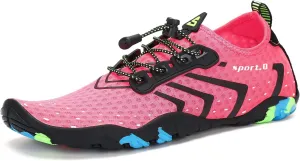 SAGUARO Water Shoes Women – Swim Shoes, Quick-Dry Barefoot Aqua Socks for Beach, Pool, Surfing and Outdoor Activities
