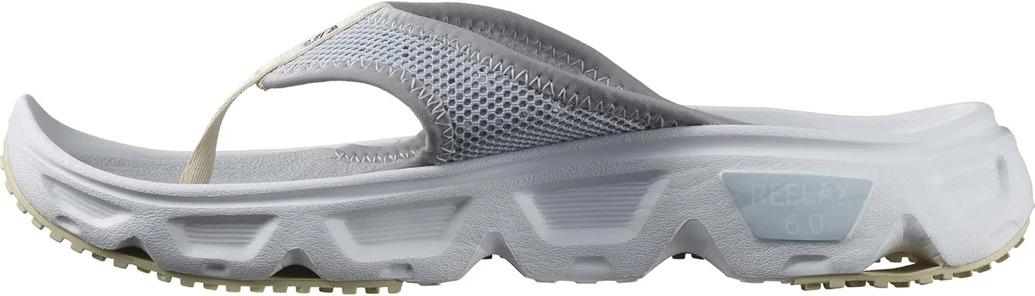 Salomon Reelax Break 6.0 Women's Recovery Shoes Flip Flops Cushioned Stride, Seamless Foothold, and Lightweight