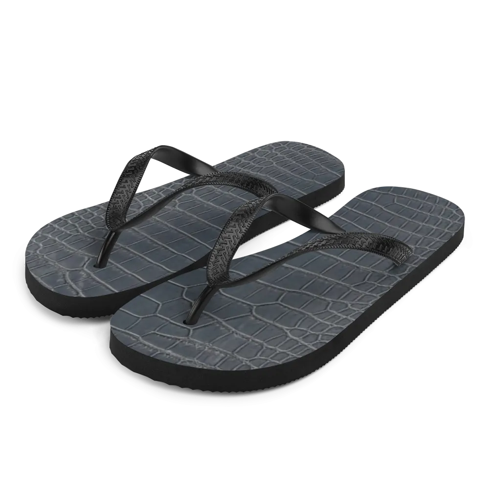 Saltwater Crocodile Flip Flop