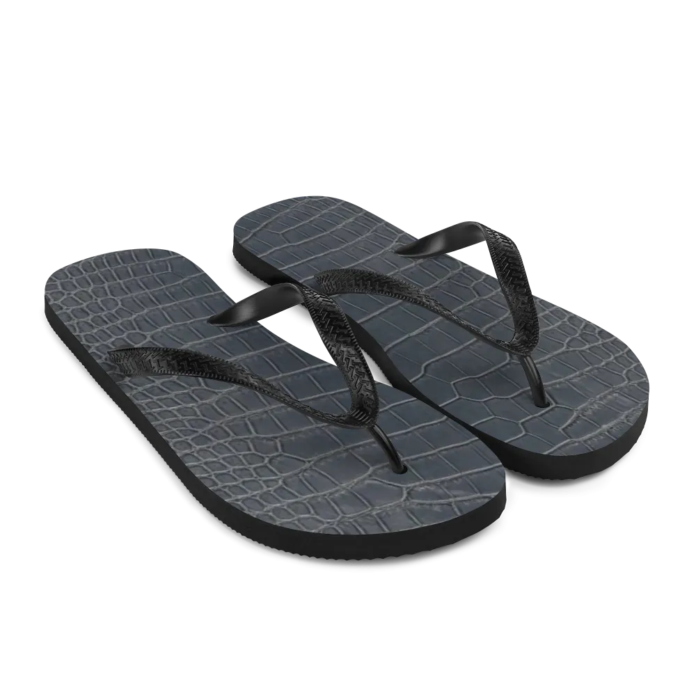 Saltwater Crocodile Flip Flop