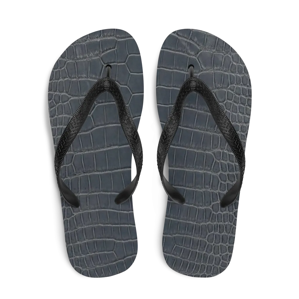 Saltwater Crocodile Flip Flop