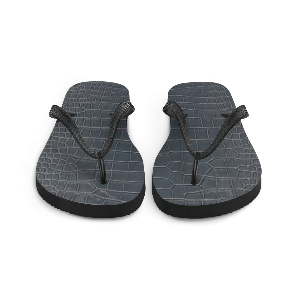 Saltwater Crocodile Flip Flop
