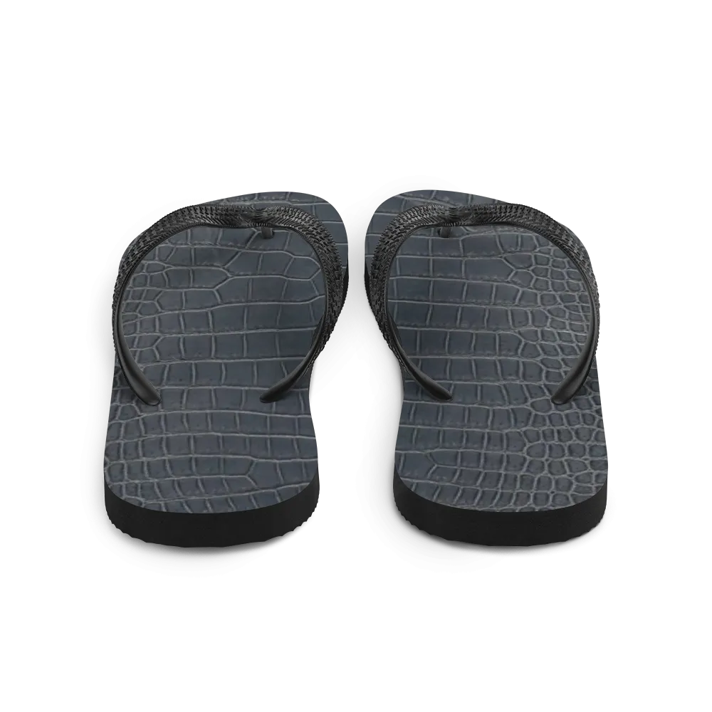 Saltwater Crocodile Flip Flop