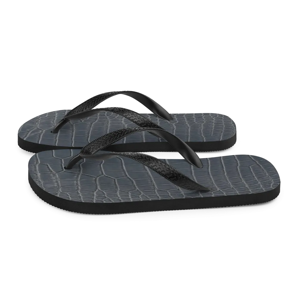 Saltwater Crocodile Flip Flop