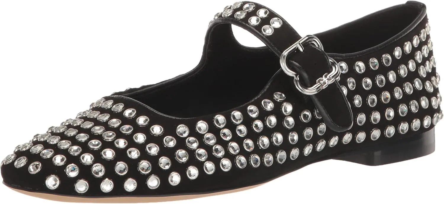 Sam Edelman Women's Michaela Stud Mary Jane Flat