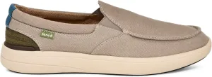 Sanuk Mens Mason Loafers | Mens Shoes | Slip On Shoes for Men | Men's Slip-on Loafers | Removable Comfort Footbed