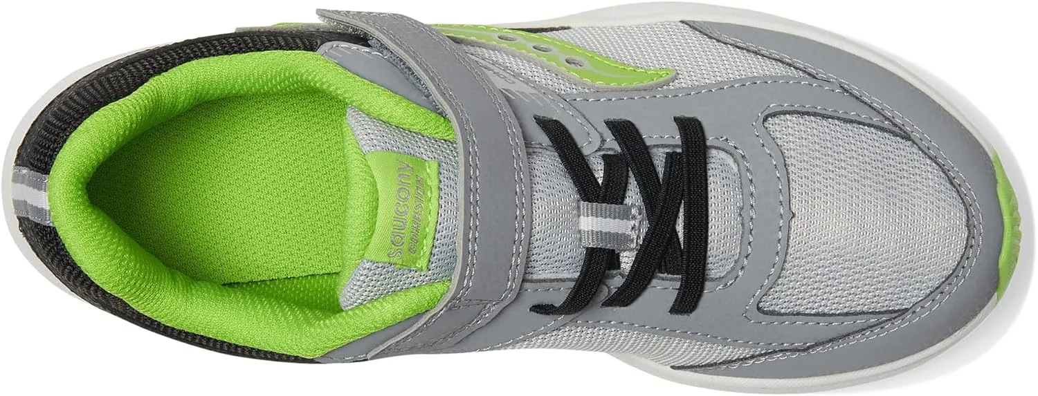 Saucony Unisex-Child Cohesion KDZ Alternative Closure Sneaker