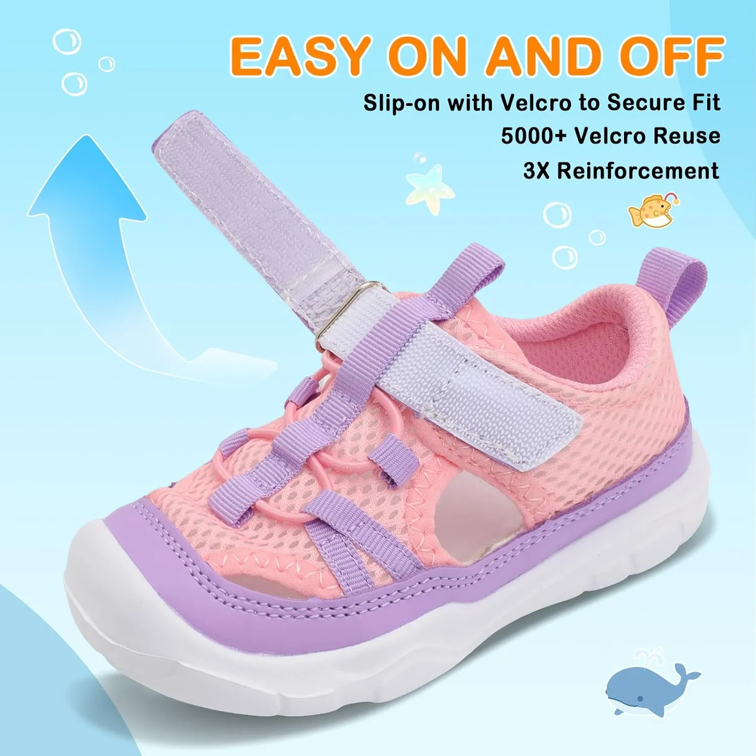 Scurtain Toddler Shoes Boys Girls Kids Sneaker Breathable Walking Shoes for Kids Boys Girls Toddler