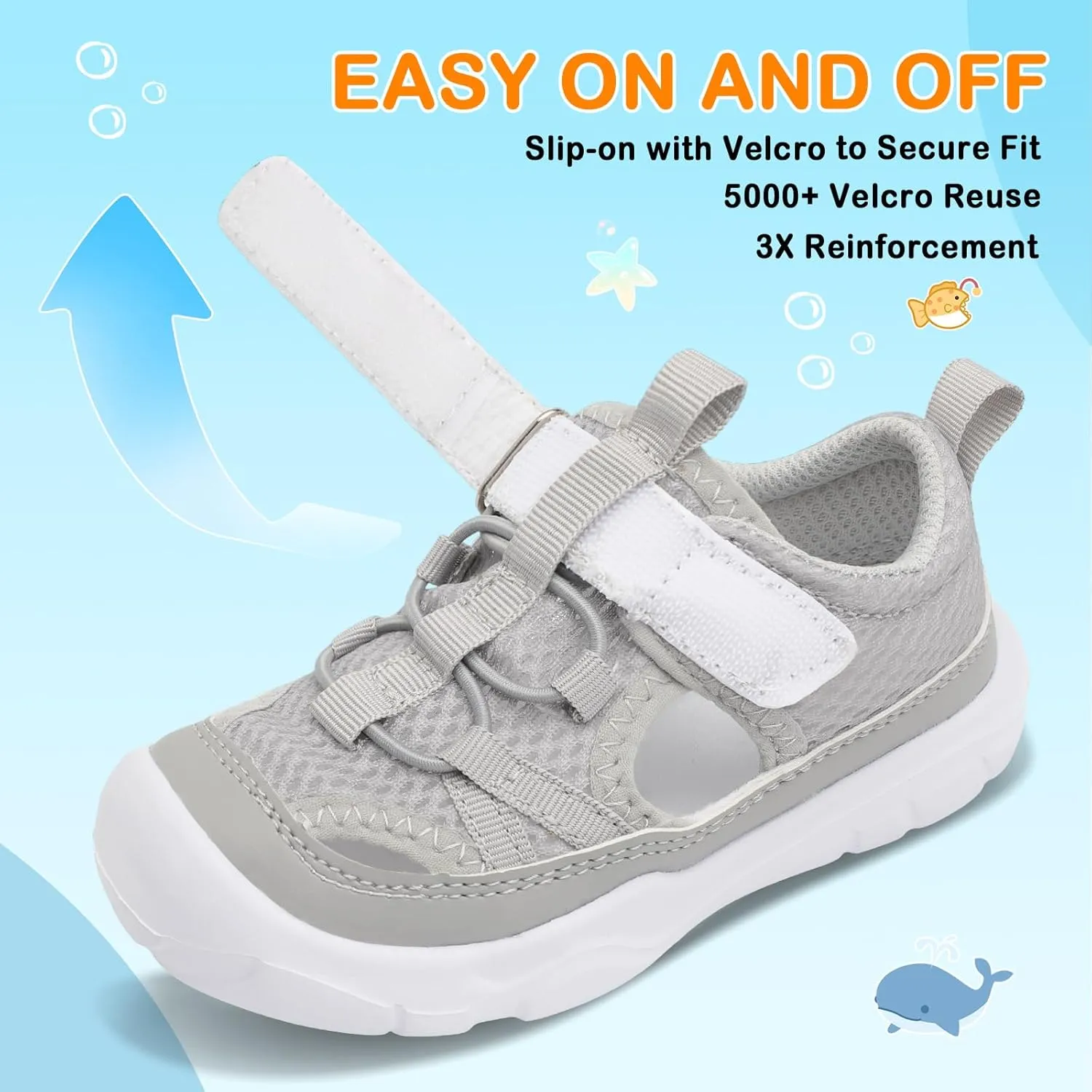 Scurtain Toddler Shoes Boys Girls Kids Sneaker Breathable Walking Shoes for Kids Boys Girls Toddler