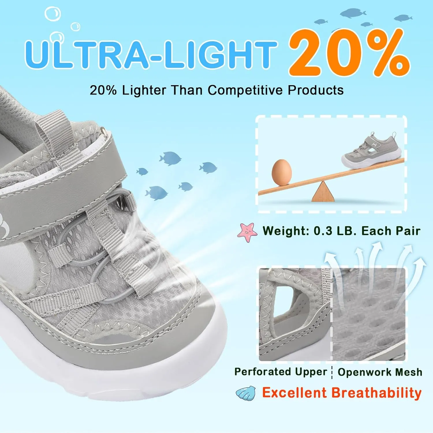 Scurtain Toddler Shoes Boys Girls Kids Sneaker Breathable Walking Shoes for Kids Boys Girls Toddler