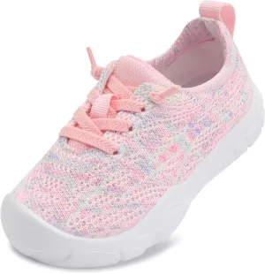 Scurtain Toddler Shoes Girls Boys Barefoot Shoes Kids Sneakers Breatherble Slip on Shoes