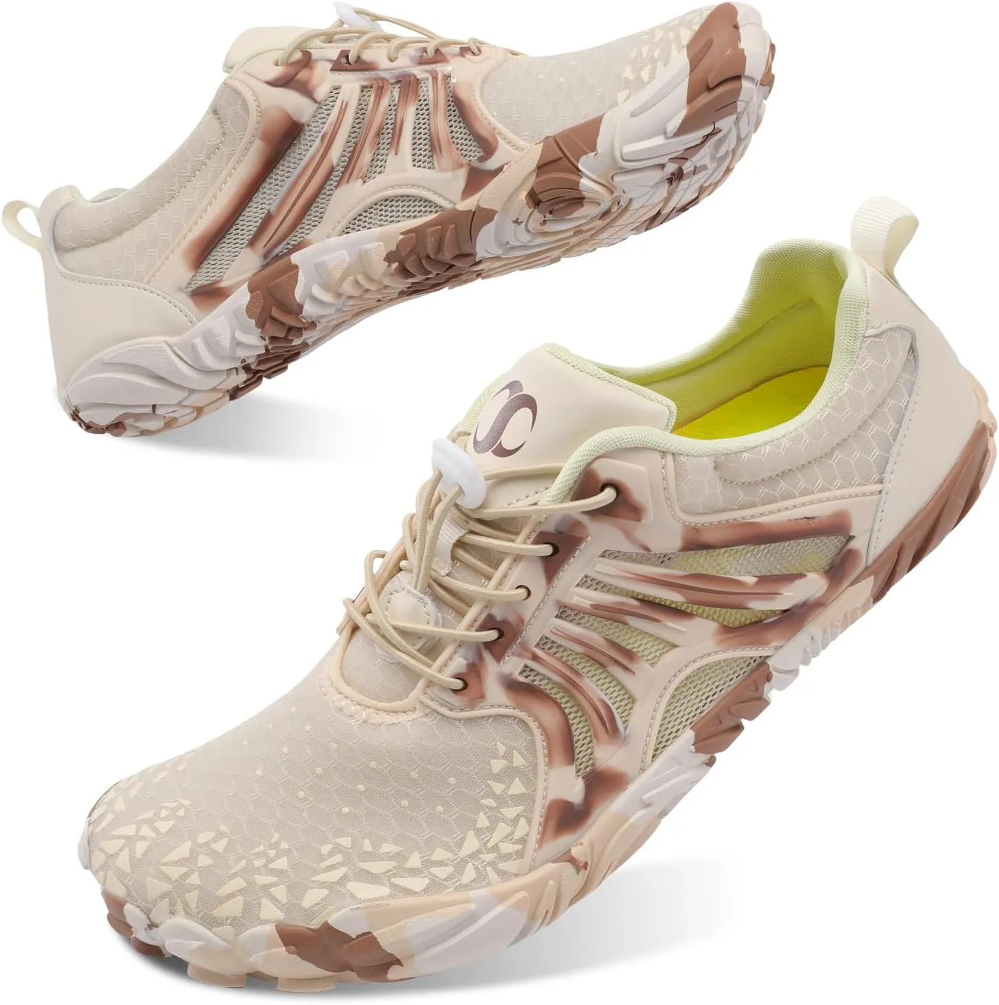 Scurtain Unisex Mens Womens Athletic Hiking Water Shoes Quick Dry Barefoot Aqua Shoes Swim Shoes Beach Shoes with Drainage