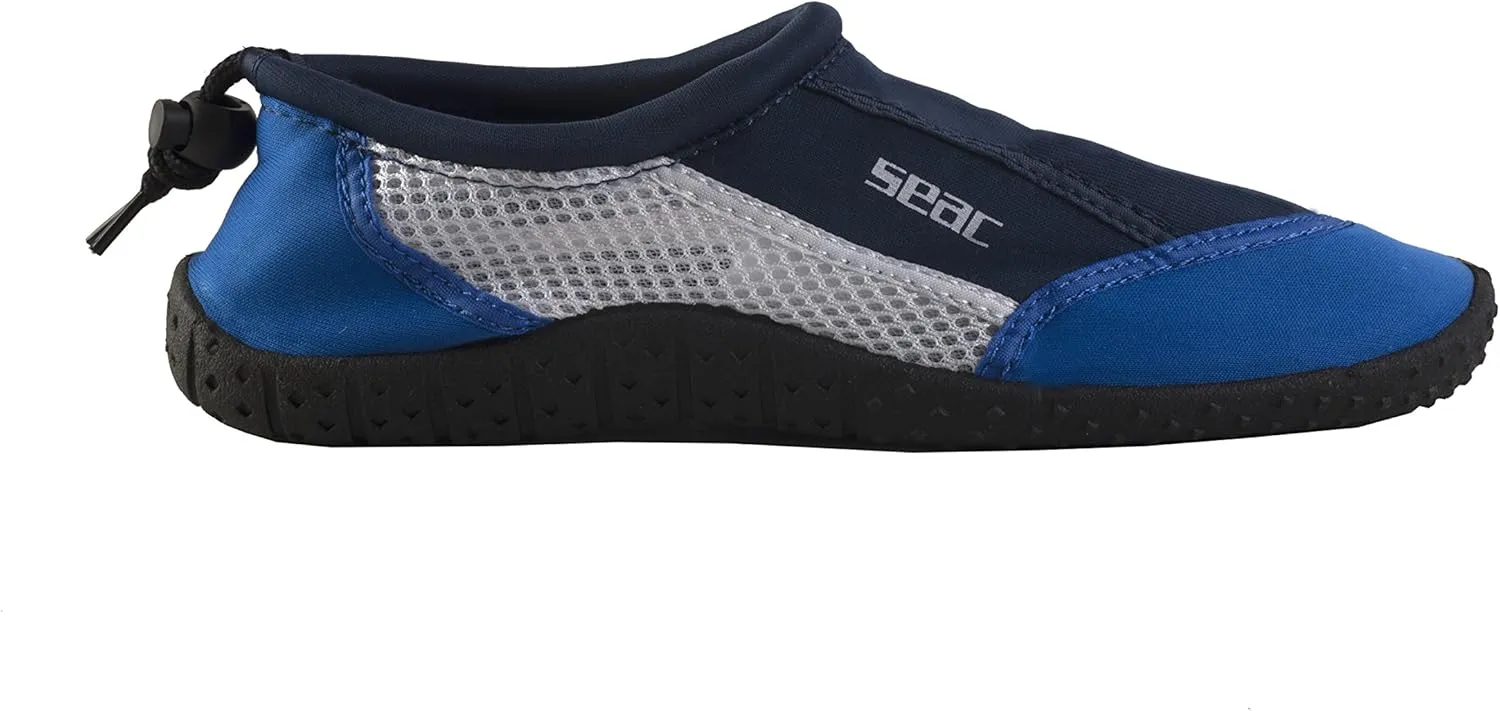 SEAC Hawaii Water Sports Shoes Barefoot Quick-Dry Aqua Waterproof Water Shoes for Men Women Kids Blue