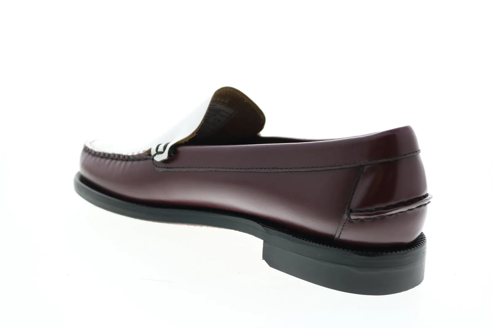 Sebago Frank 70015A0 Mens Brown Leather Loafers & Slip Ons Casual Shoes