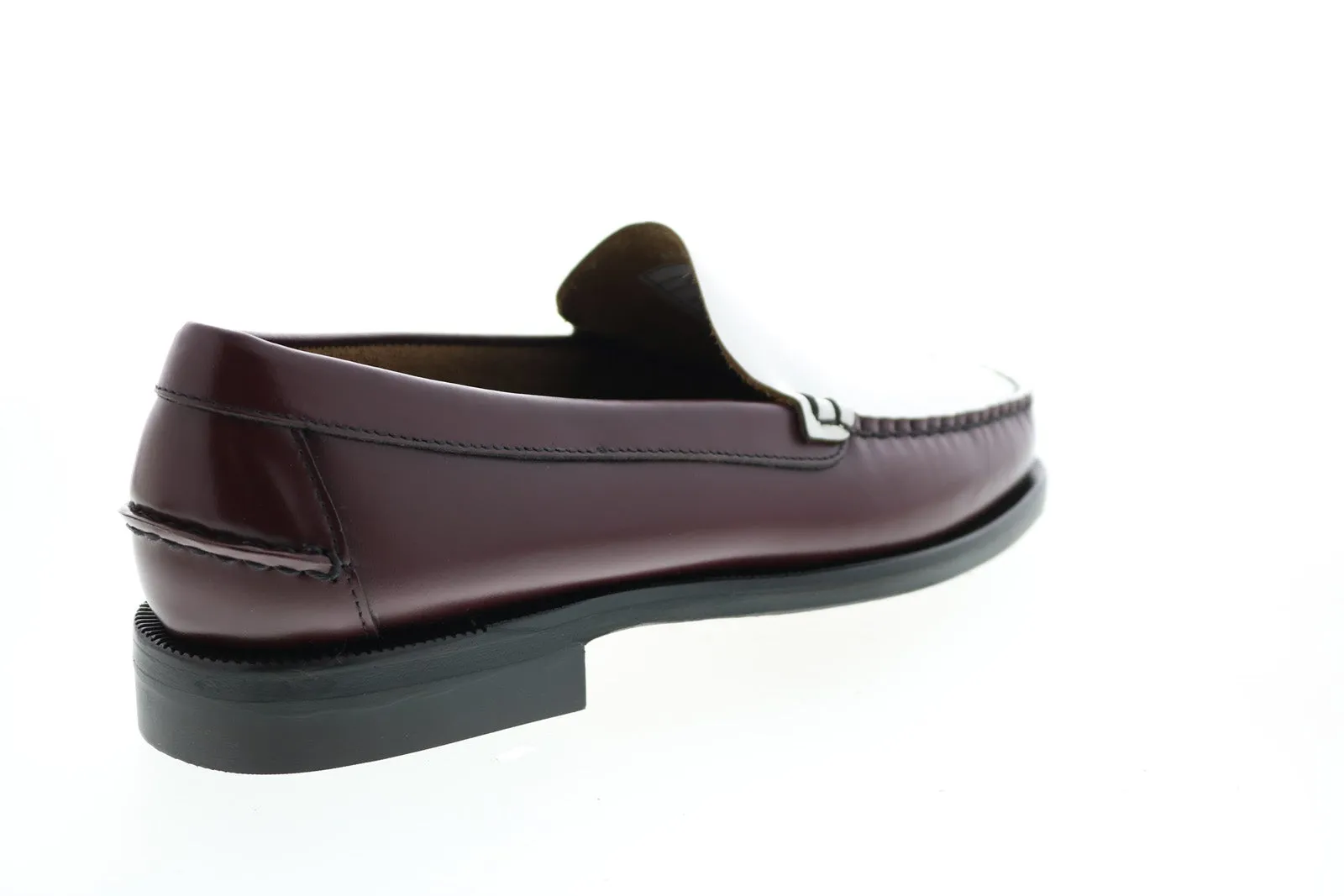 Sebago Frank 70015A0 Mens Brown Leather Loafers & Slip Ons Casual Shoes