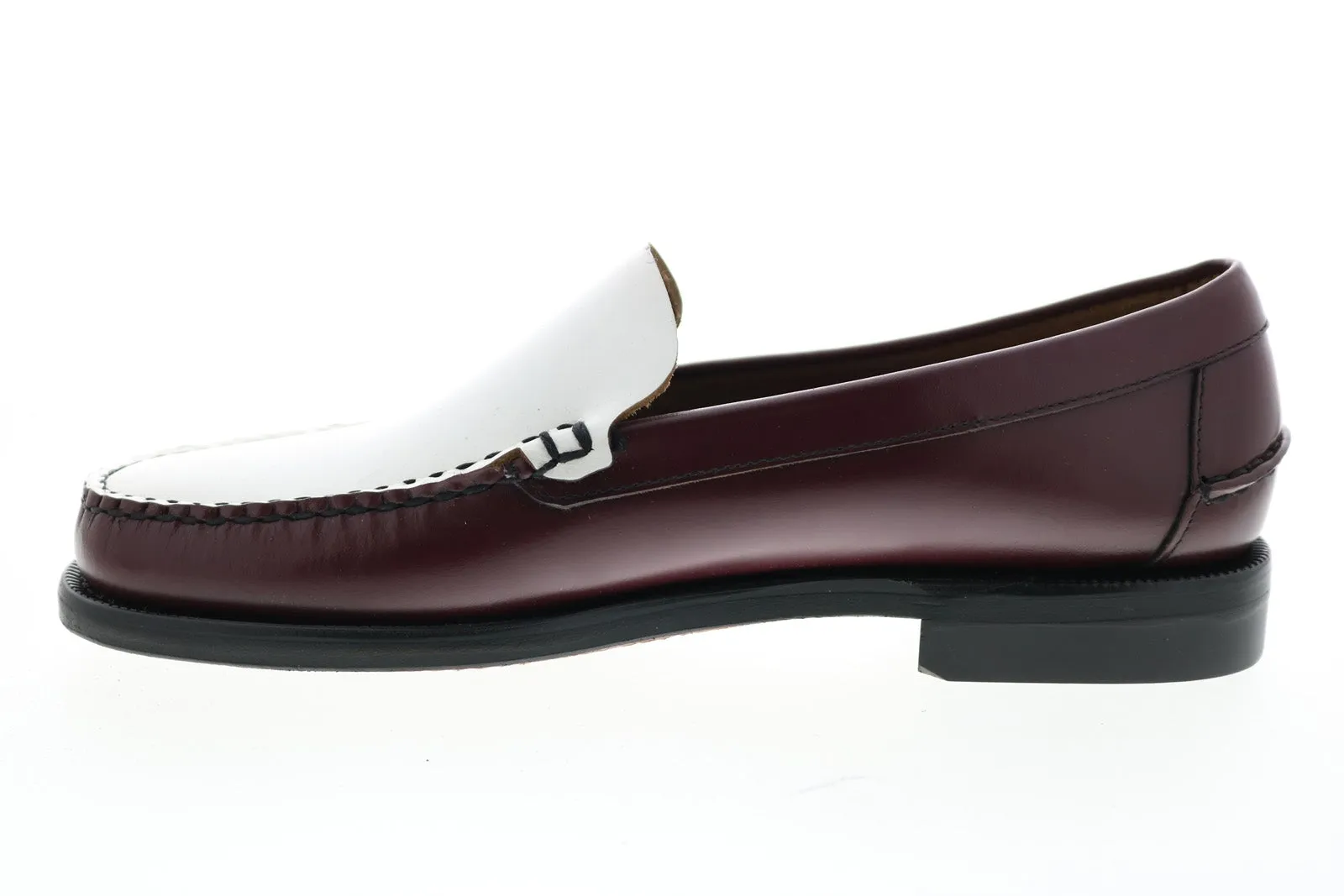 Sebago Frank 70015A0 Mens Brown Leather Loafers & Slip Ons Casual Shoes