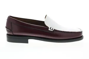 Sebago Frank 70015A0 Mens Brown Leather Loafers & Slip Ons Casual Shoes