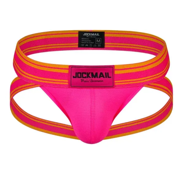 Sexy Men's Jockstrap Briefs - Quick Dry Nylon Swimwear Bikini Tanga Slip