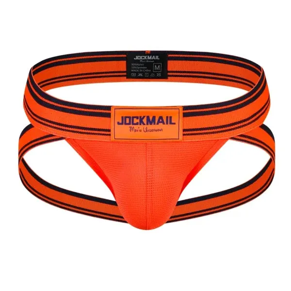 Sexy Men's Jockstrap Briefs - Quick Dry Nylon Swimwear Bikini Tanga Slip