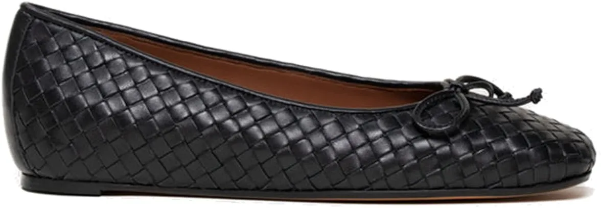 SHODENSE Women Flats Shoes Bow Square Closed Toe Ballet Flats Slip On Metallic Flat Shoe Matte Patent Leather Snakeskin Low Hidden Wedge Heel Office Work Shoes Driving Flats Church Club Fall 4-11 M US