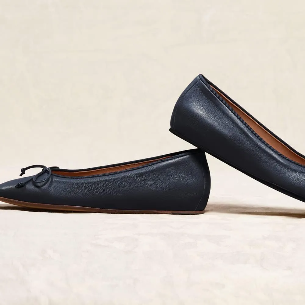SHODENSE Women Flats Shoes Bow Square Closed Toe Ballet Flats Slip On Metallic Flat Shoe Matte Patent Leather Snakeskin Low Hidden Wedge Heel Office Work Shoes Driving Flats Church Club Fall 4-11 M US