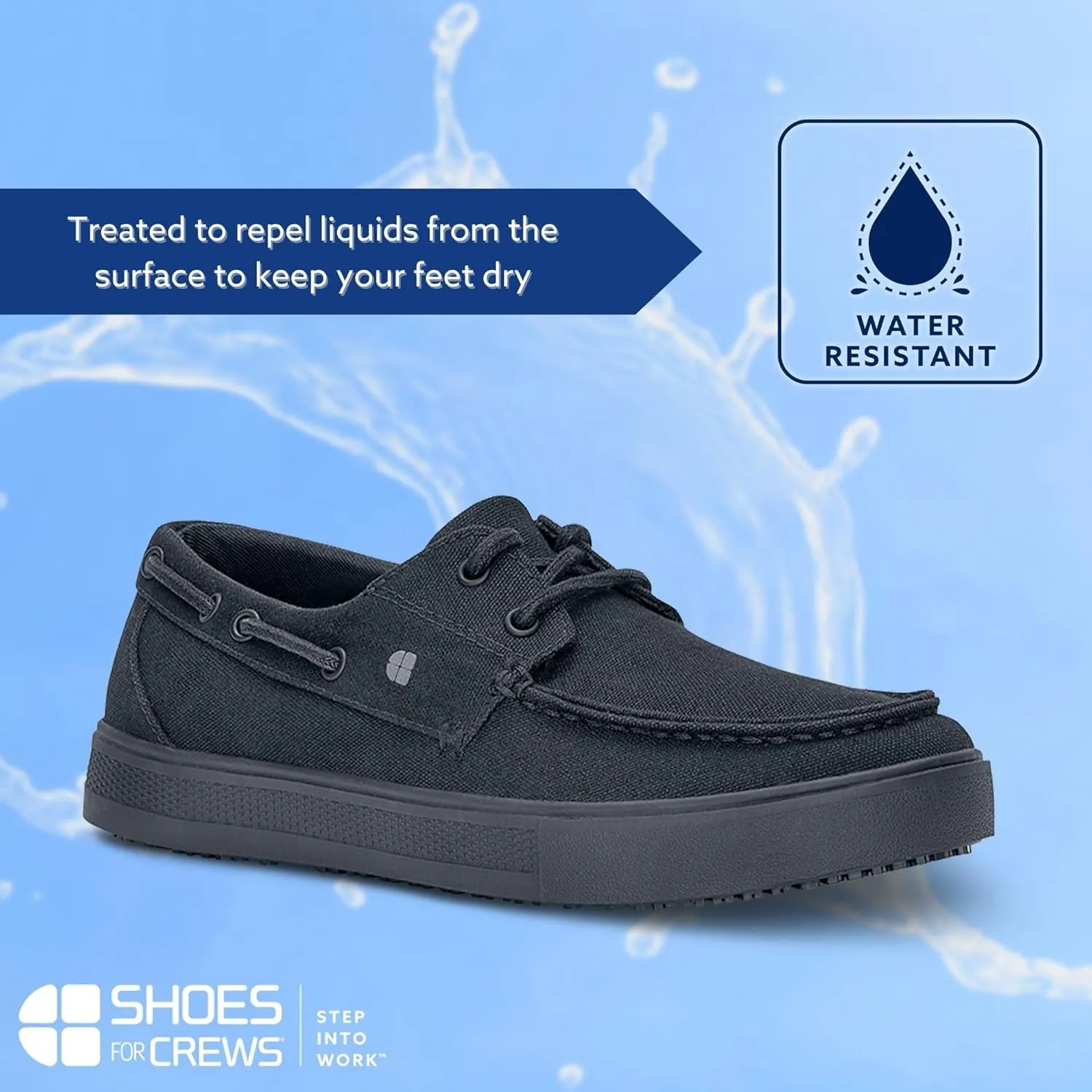 Shoes for Crews Milano, Women's Slip Resistant Food Service Work Sneaker