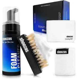 Shoozas Shoe Cleaner Kit – Mess-free, Powerful, and Delicate Shoe Cleaning Kits, Quick Dry, Non-Toxic, Safe on all Materials.