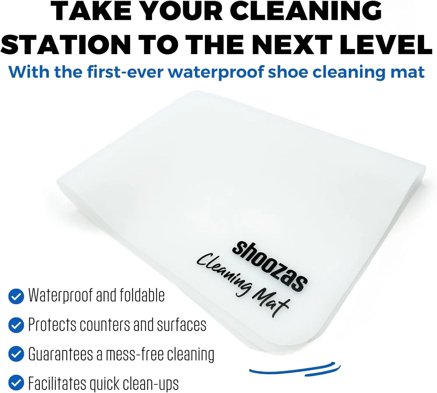 Shoozas Shoe Cleaner Kit – Mess-free, Powerful, and Delicate Shoe Cleaning Kits, Quick Dry, Non-Toxic, Safe on all Materials.