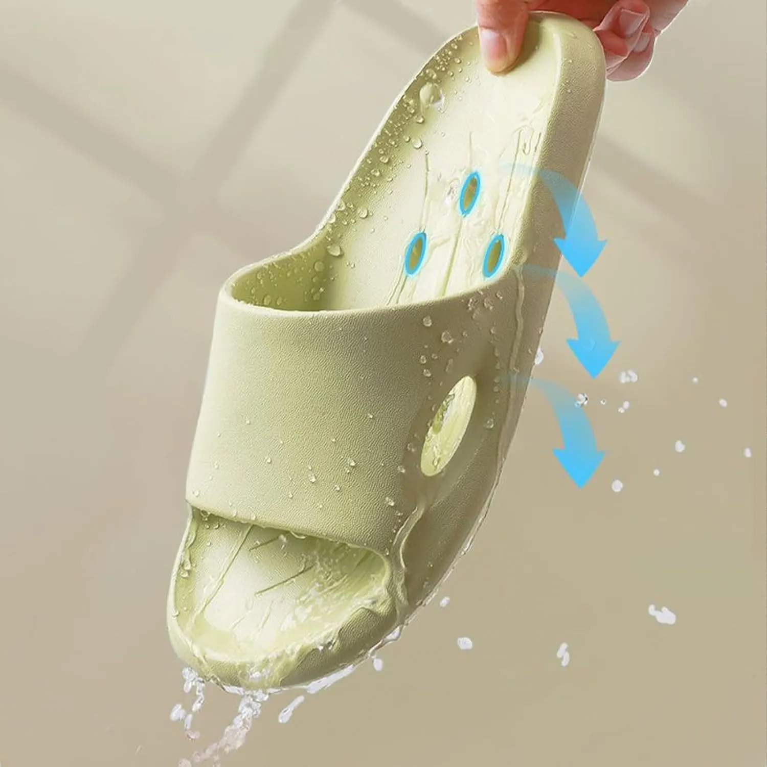 Shower Shoes Quick-Dry Non-Slip Bathroom Slippers for Men & Women,Quick-Dry Non-Slip, Home Slides Dorms, Gym, Pool, Spa, Camping, Beach