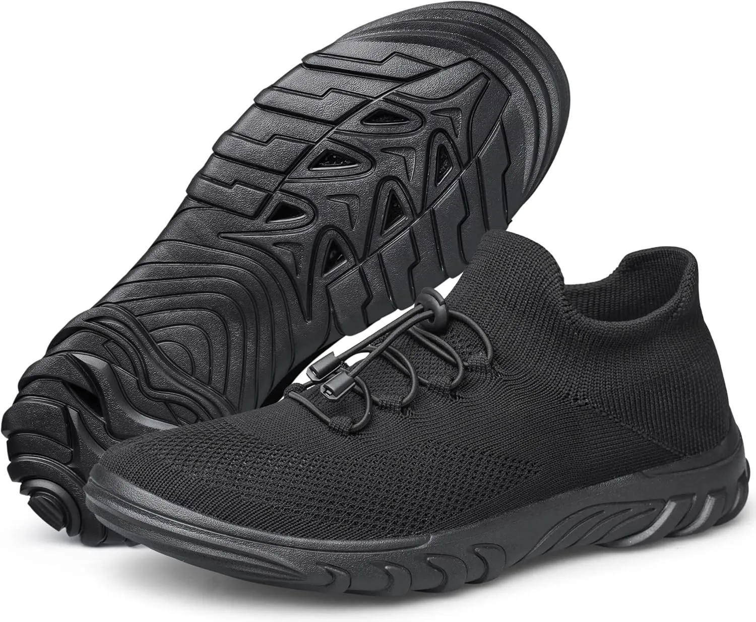 SILLENORTH Mens Womens Water Shoes Quick-Dry Sock Aqua Water Sneakers Slip-on Casual Walking Shoes for Diving Swimming Surfing Yoga Beach Sea Sports