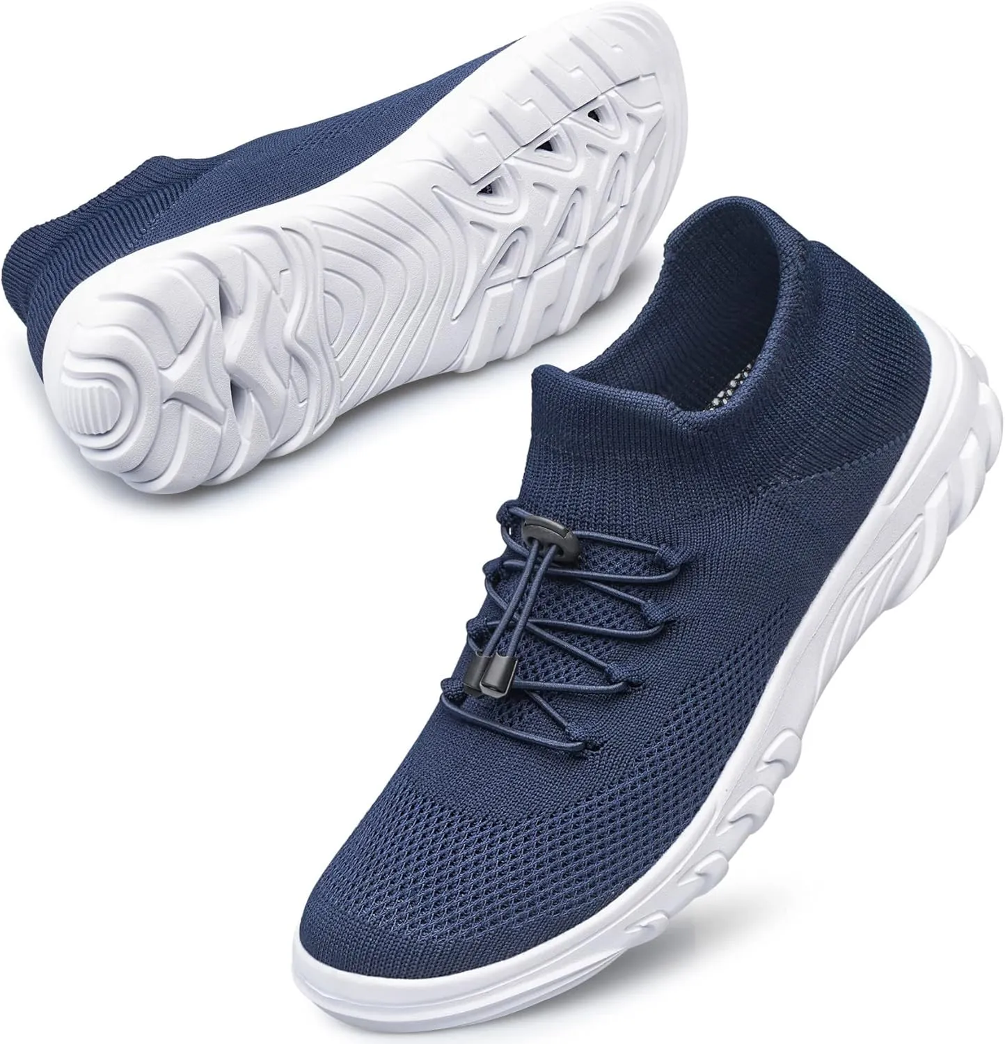 SILLENORTH Mens Womens Water Shoes Quick-Dry Sock Aqua Water Sneakers Slip-on Casual Walking Shoes for Diving Swimming Surfing Yoga Beach Sea Sports