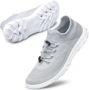 SILLENORTH Mens Womens Water Shoes Quick-Dry Sock Aqua Water Sneakers Slip-on Casual Walking Shoes for Diving Swimming Surfing Yoga Beach Sea Sports