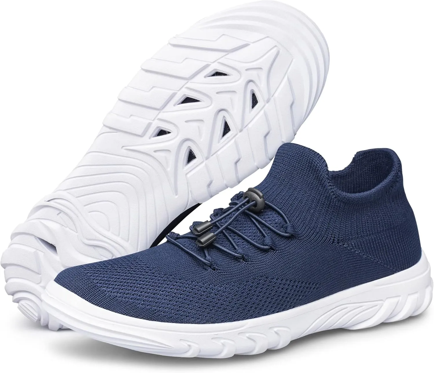 SILLENORTH Mens Womens Water Shoes Quick-Dry Sock Aqua Water Sneakers Slip-on Casual Walking Shoes for Diving Swimming Surfing Yoga Beach Sea Sports