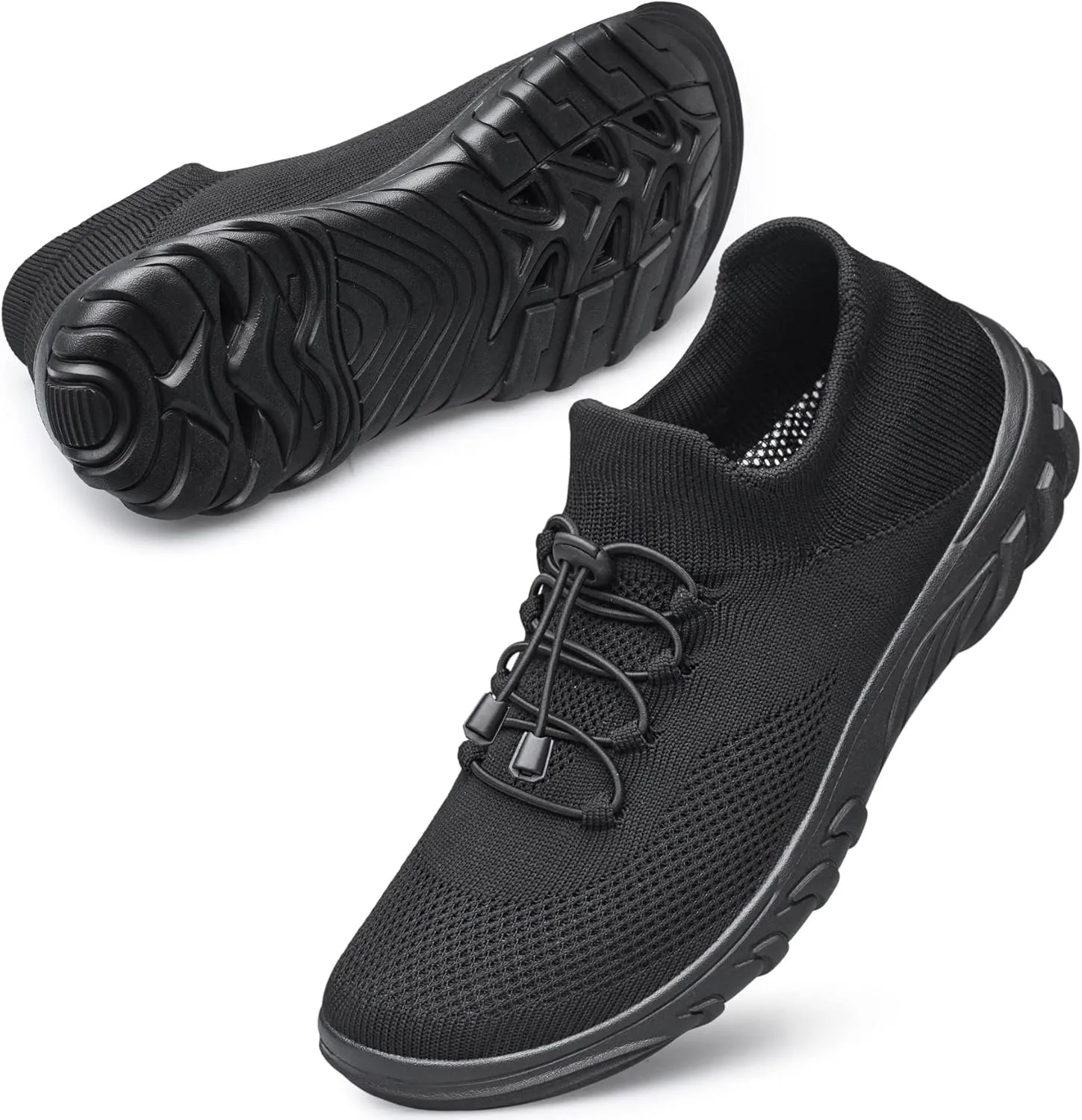 SILLENORTH Mens Womens Water Shoes Quick-Dry Sock Aqua Water Sneakers Slip-on Casual Walking Shoes for Diving Swimming Surfing Yoga Beach Sea Sports