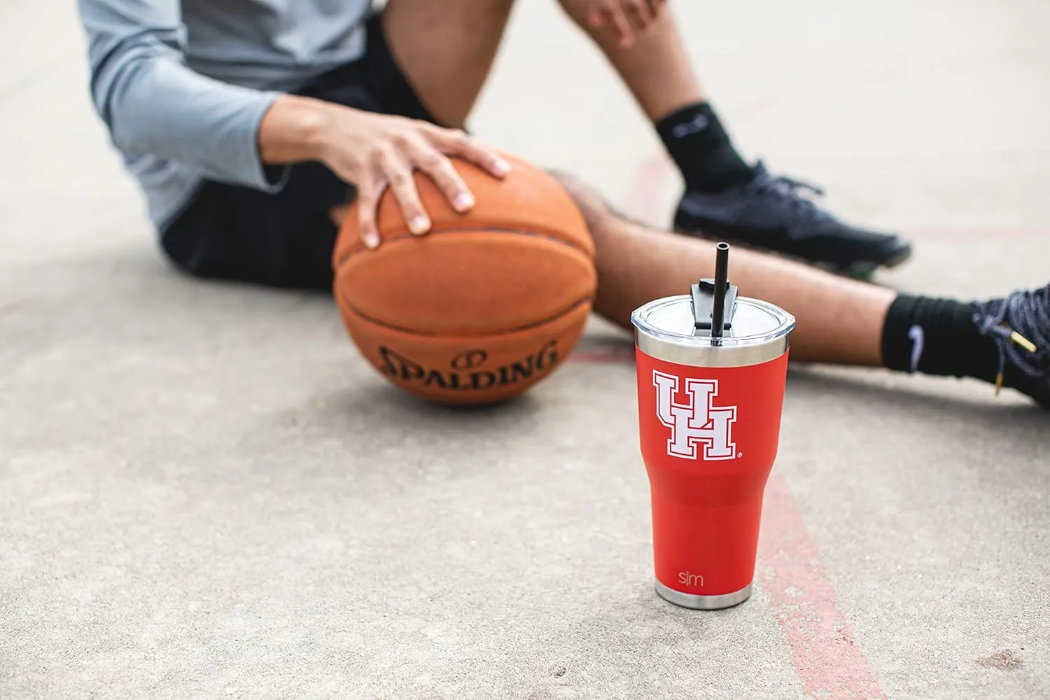 Simple Modern Officially Licensed Collegiate Memphis Tigers Tumbler with Straw and Flip Lid | Insulated Stainless Steel 30oz Thermos | Cruiser Collection | University of Memphis
