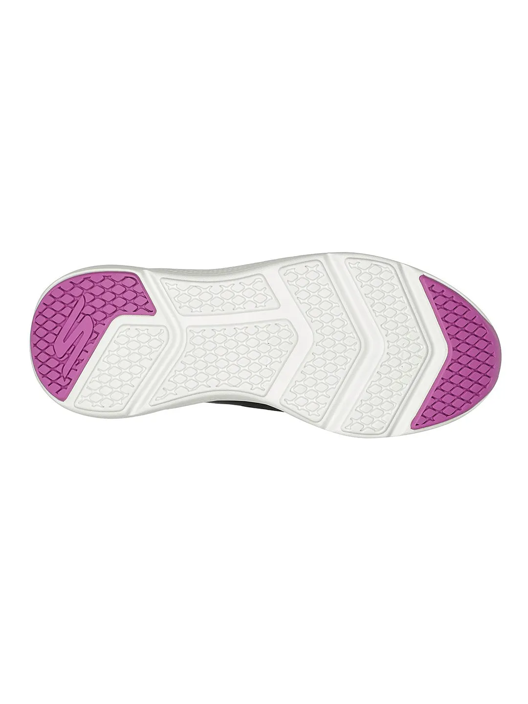 Skechers Black Women Go Run Elevate  Quick Stride Slip On Sneakers