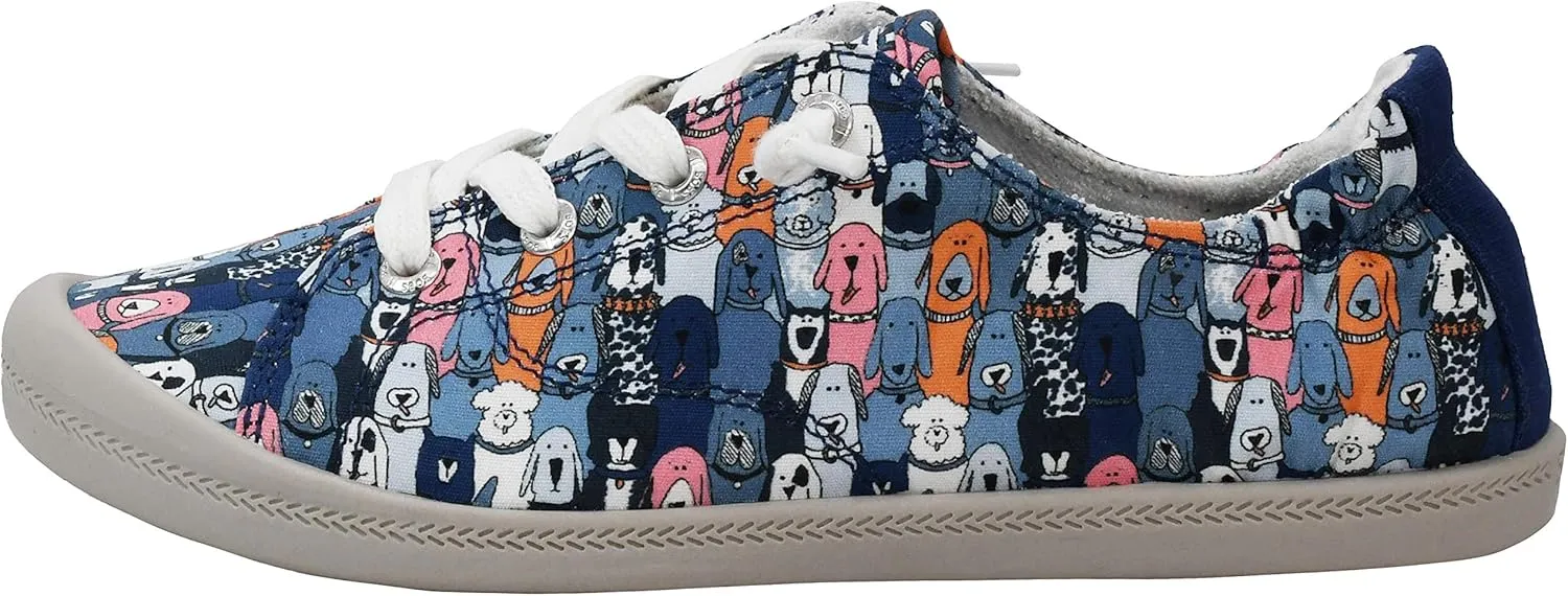 Skechers BOBS Women's Beach Bingo-Dog House Sneakers