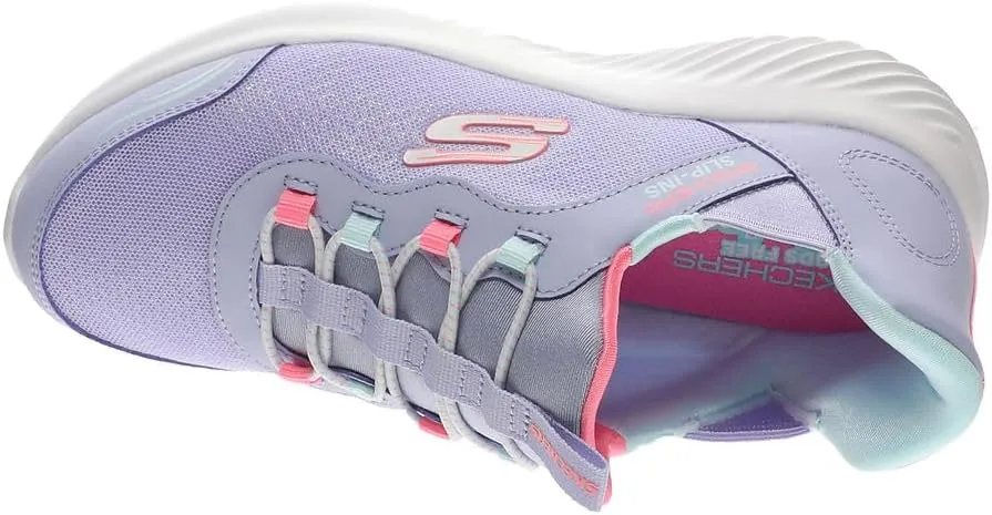 Skechers Girl's Bounder-Simple Cute Sneaker