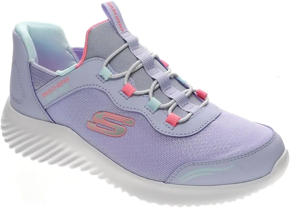 Skechers Girl's Bounder-Simple Cute Sneaker