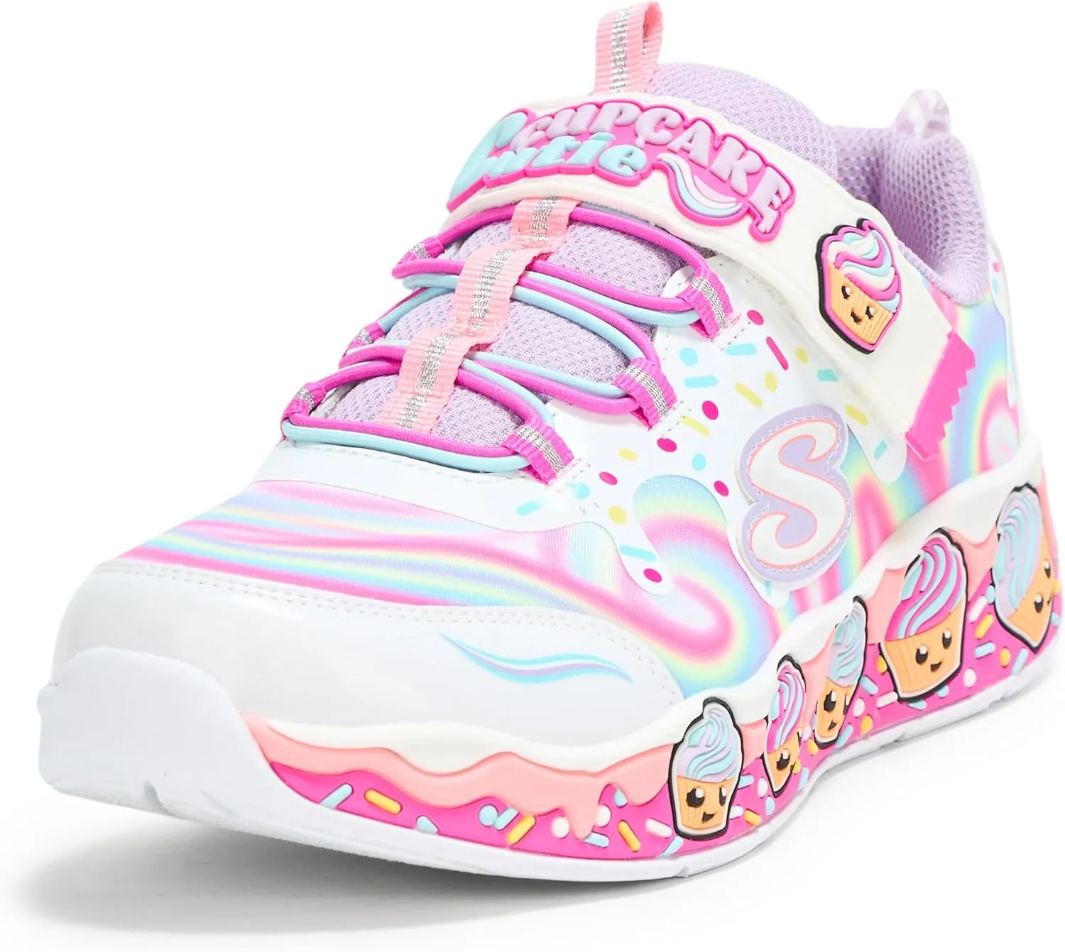 SKECHERS Girl's Cupcake Cutie Sneaker