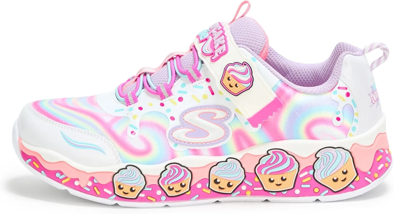 SKECHERS Girl's Cupcake Cutie Sneaker