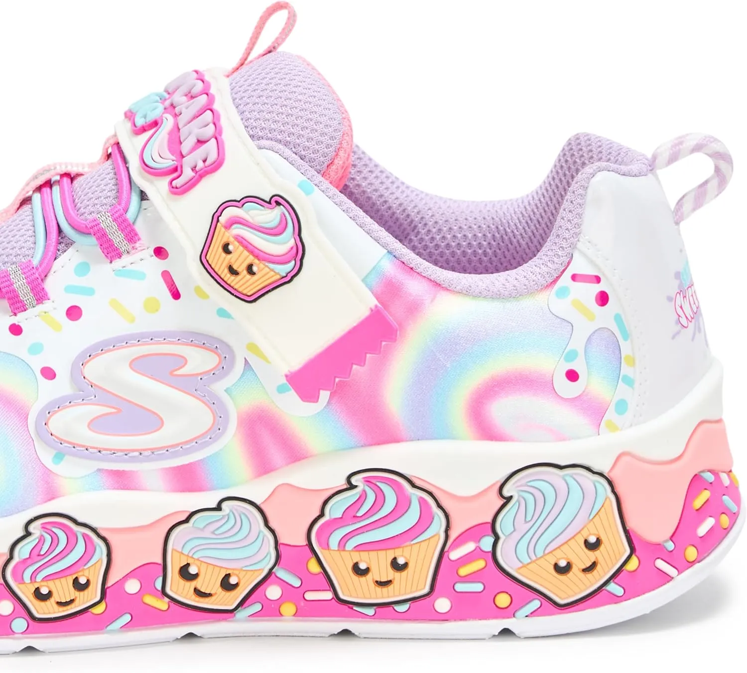 SKECHERS Girl's Cupcake Cutie Sneaker