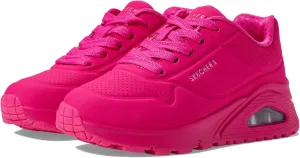 Skechers Girls' Street Uno Gen1-Neon Glow Sneaker