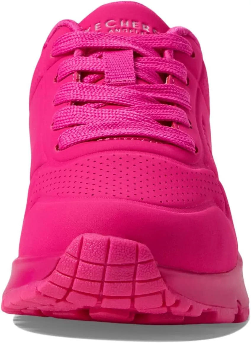 Skechers Girls' Street Uno Gen1-Neon Glow Sneaker