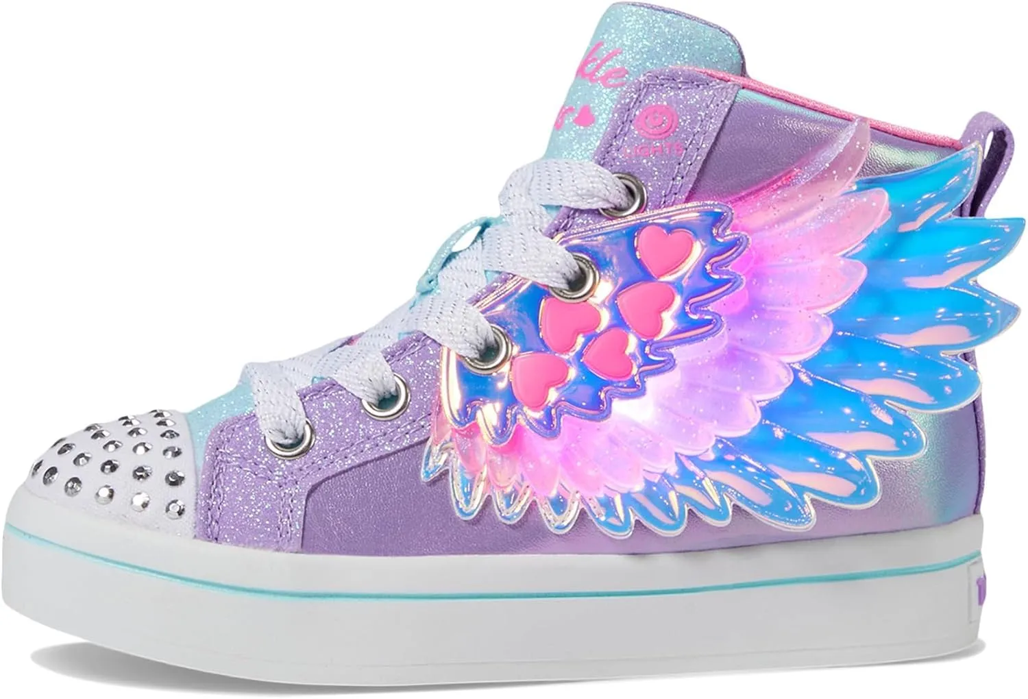 Skechers Girl's TWI-Lites 2.0-wingsical Wish Sneaker