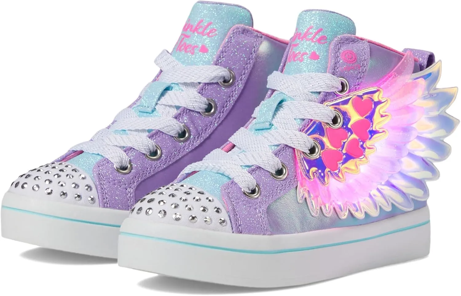 Skechers Girl's TWI-Lites 2.0-wingsical Wish Sneaker