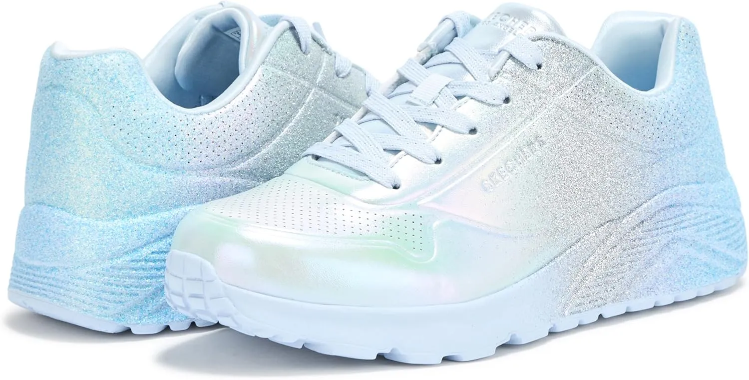 Skechers Girl's Uno Lite-Metallic Shimmers Sneaker
